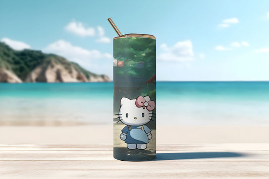 Anime Kitty Tumbler