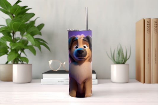 Shepherd With Toys Tumbler