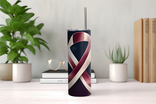 Head & Neck Cancer Awareness Tumbler