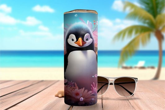 Penguin 3D Tumbler