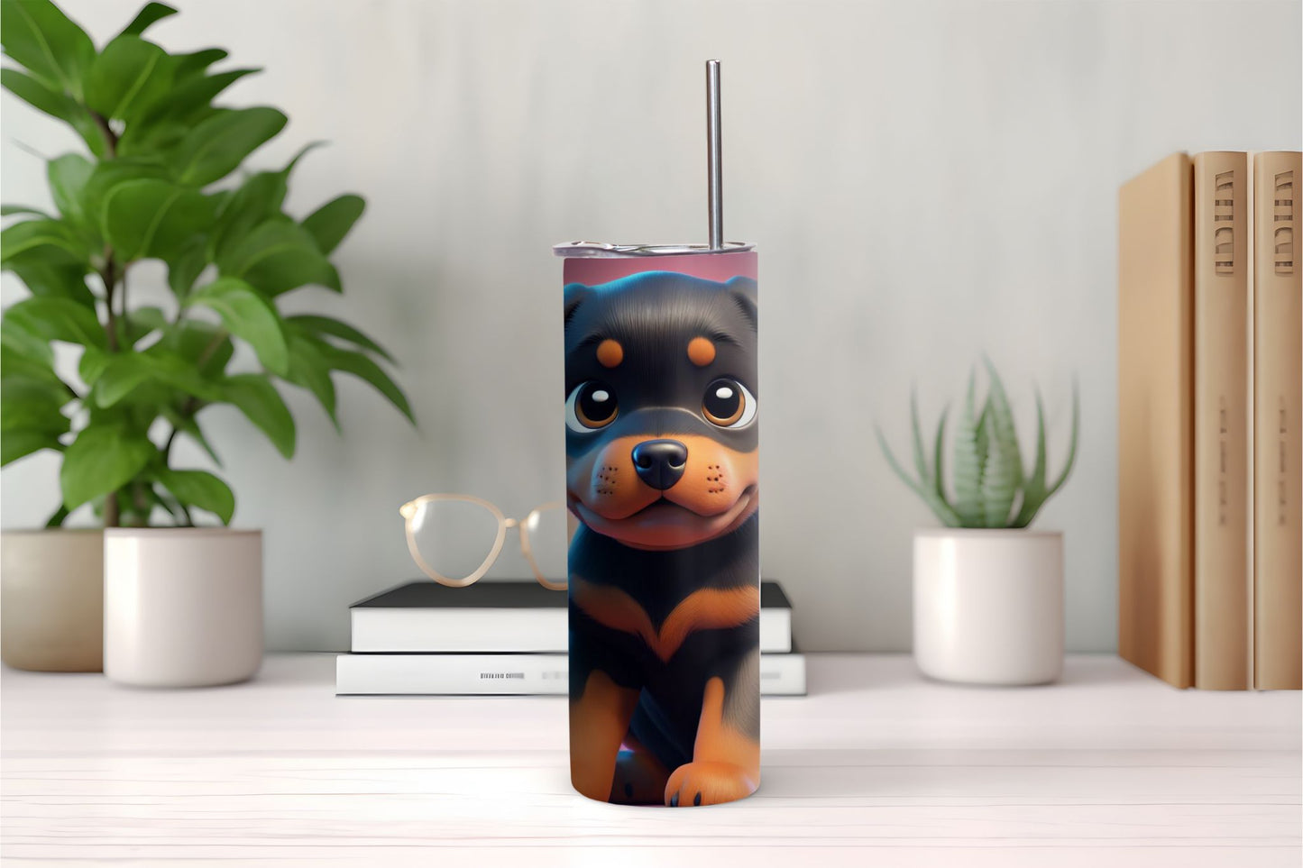 Rottweiler Puppy 2 Tumbler