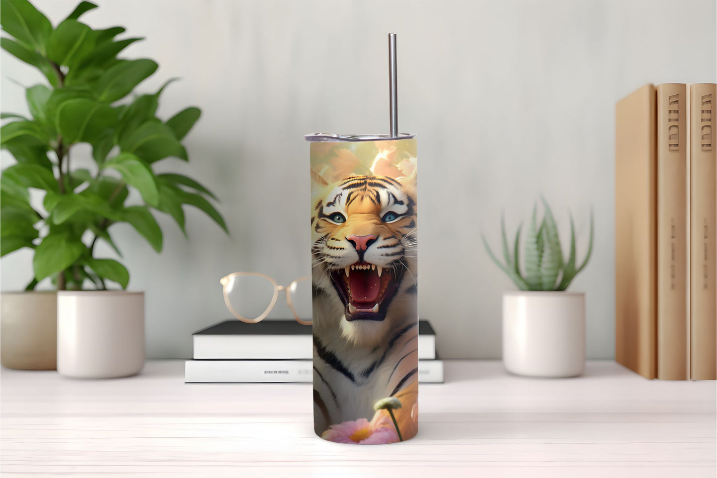Tiger 3D Tumbler