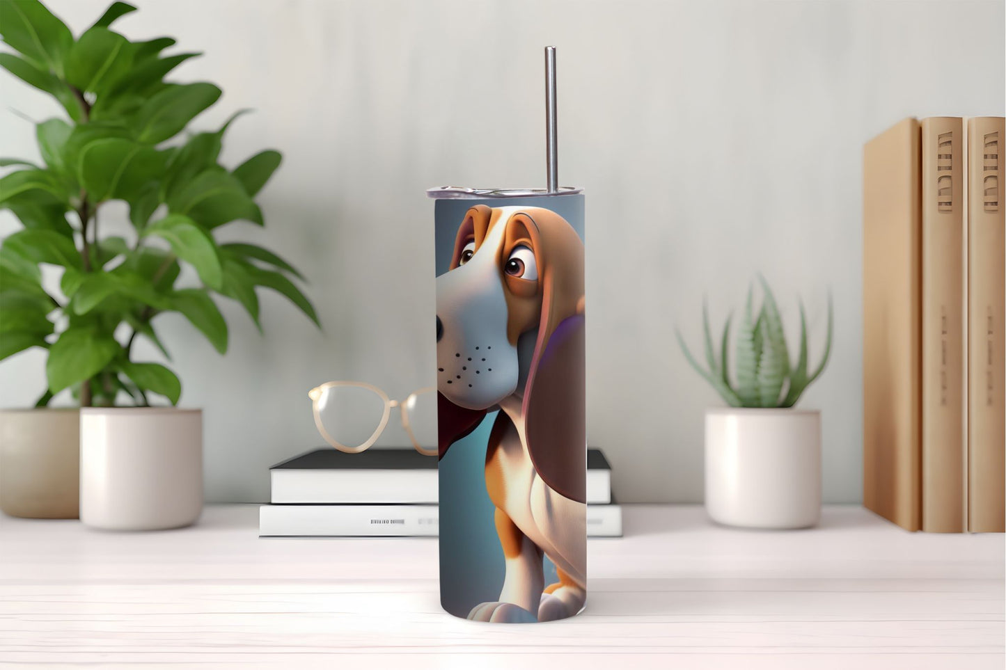 Basset Hound Tumbler