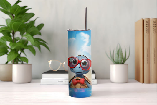 Lovey Dovey Turtles Tumbler