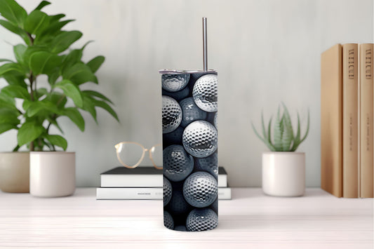 Golf Ball 2 Tumbler