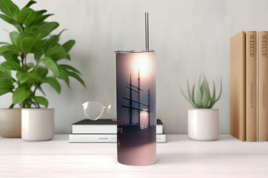 Ship in Fog 2 Tumbler