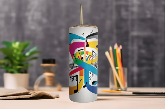 Musical Notes Tumbler
