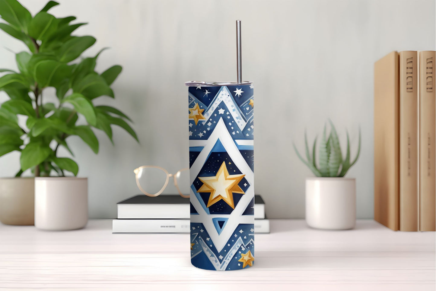 Hanukkah Star 3 Tumbler