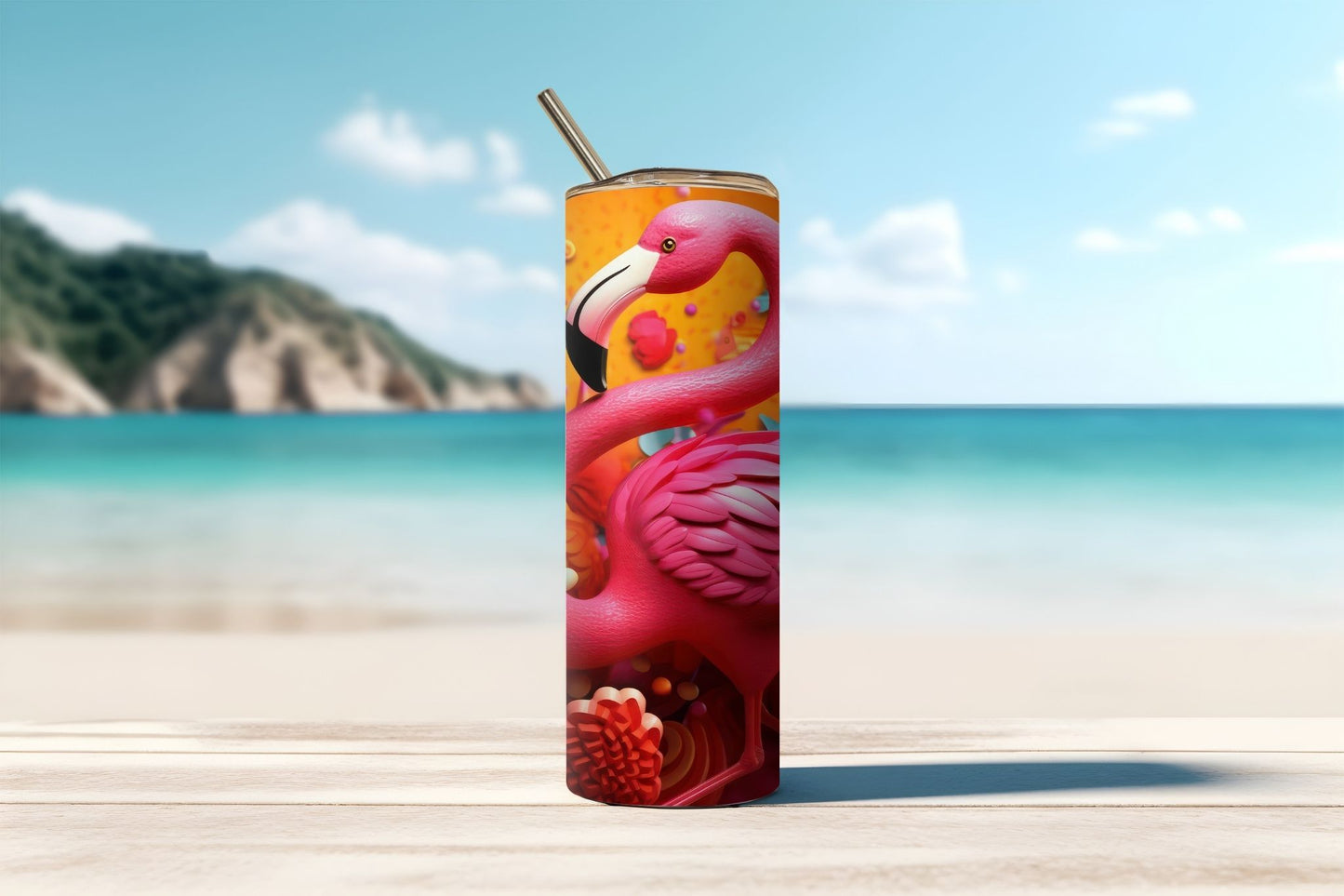 Flamingo 4 Tumbler