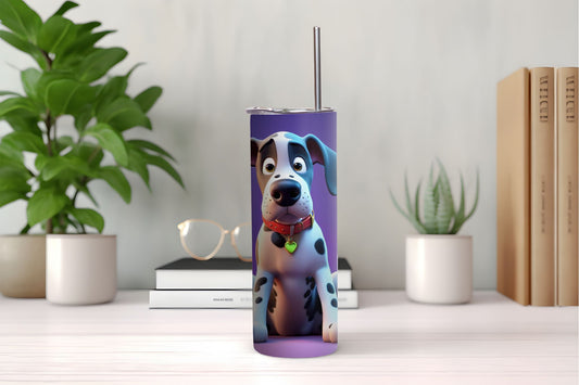 Spotted Great Dane Tumbler