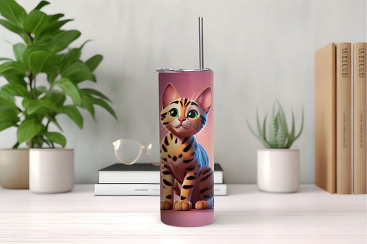 Bengal Cat Tumbler