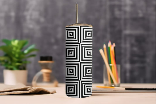 Funky Squares Tumbler