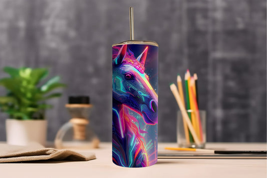 Neon Horse Tumbler