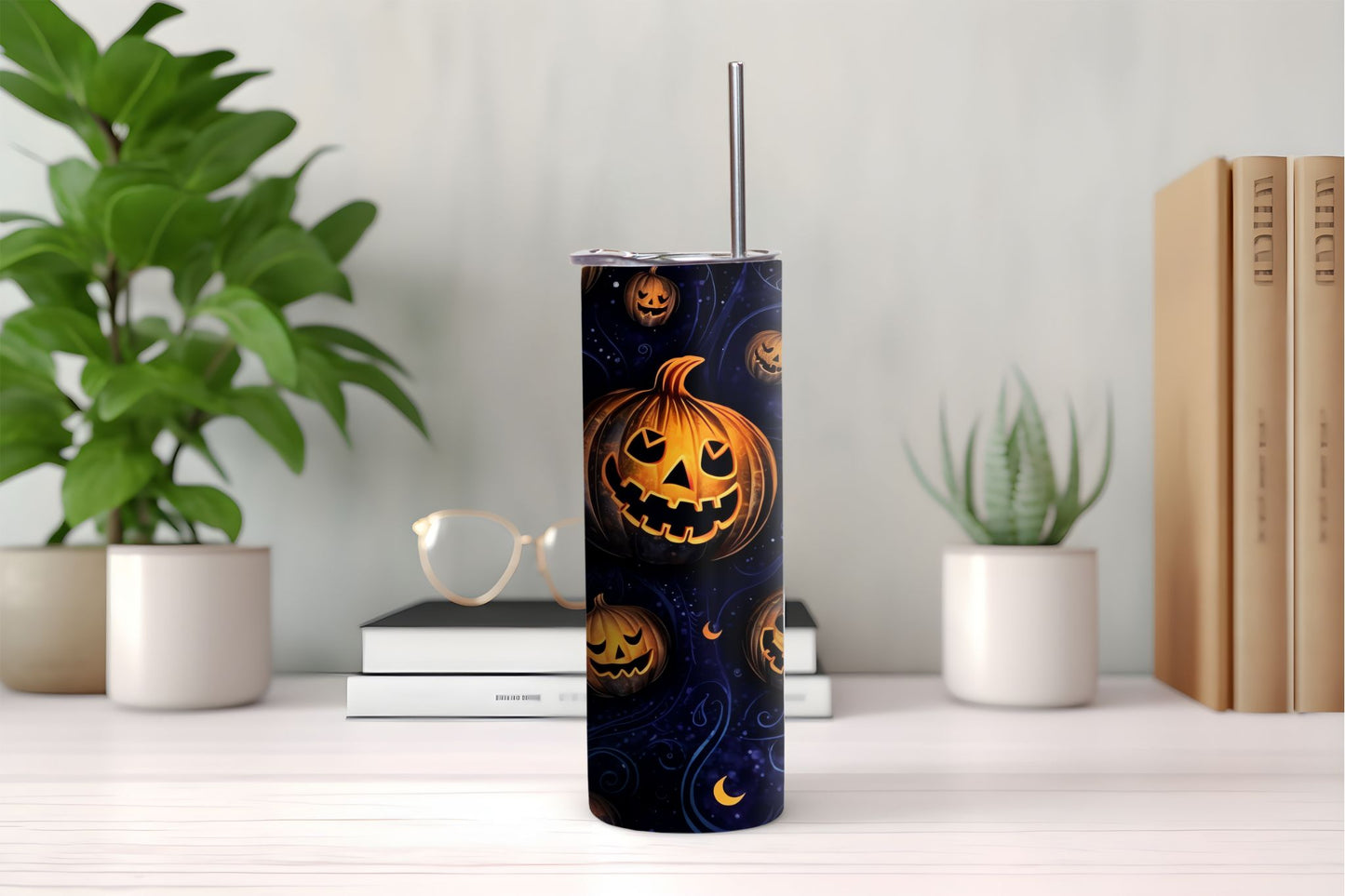 Space Pumpkins Tumbler
