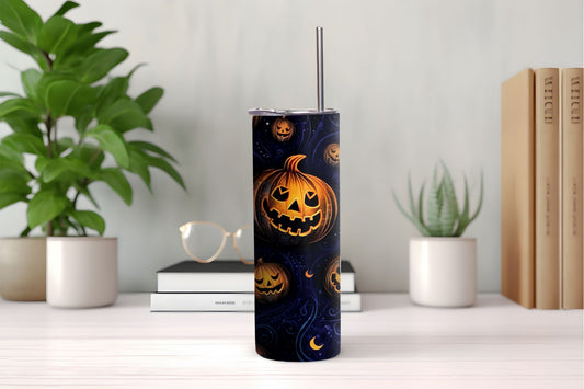 Space Pumpkins Tumbler