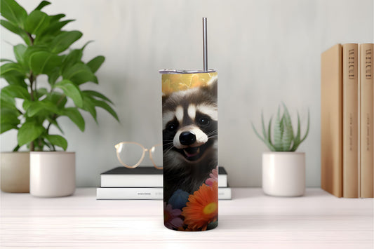 Raccoon 3D 2 Tumbler