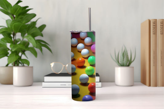 Golf Ball 5 Tumbler