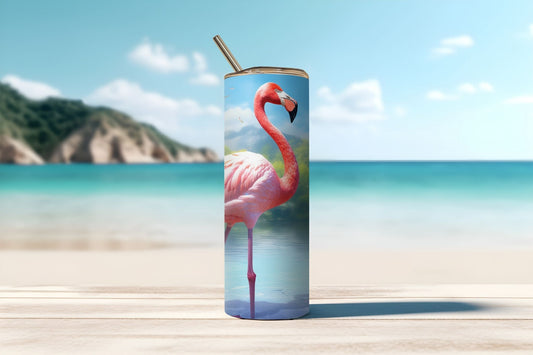 Flamingo 3 Tumbler