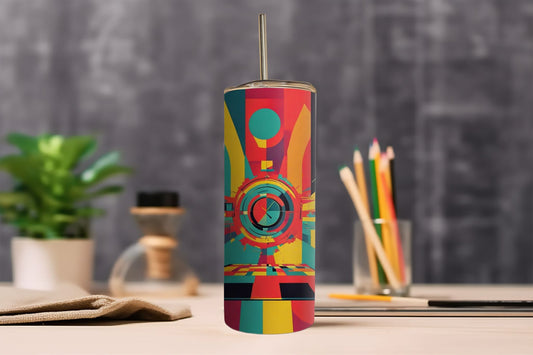 Classic Abstract Tumbler