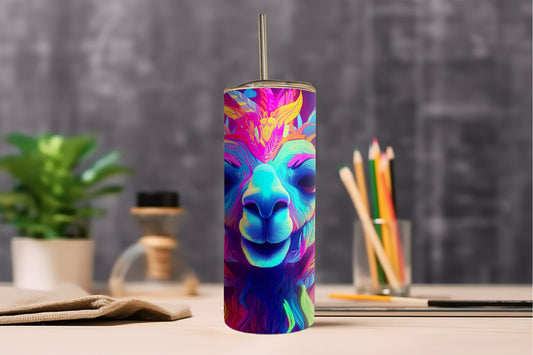 Neon Alpaca Tumbler