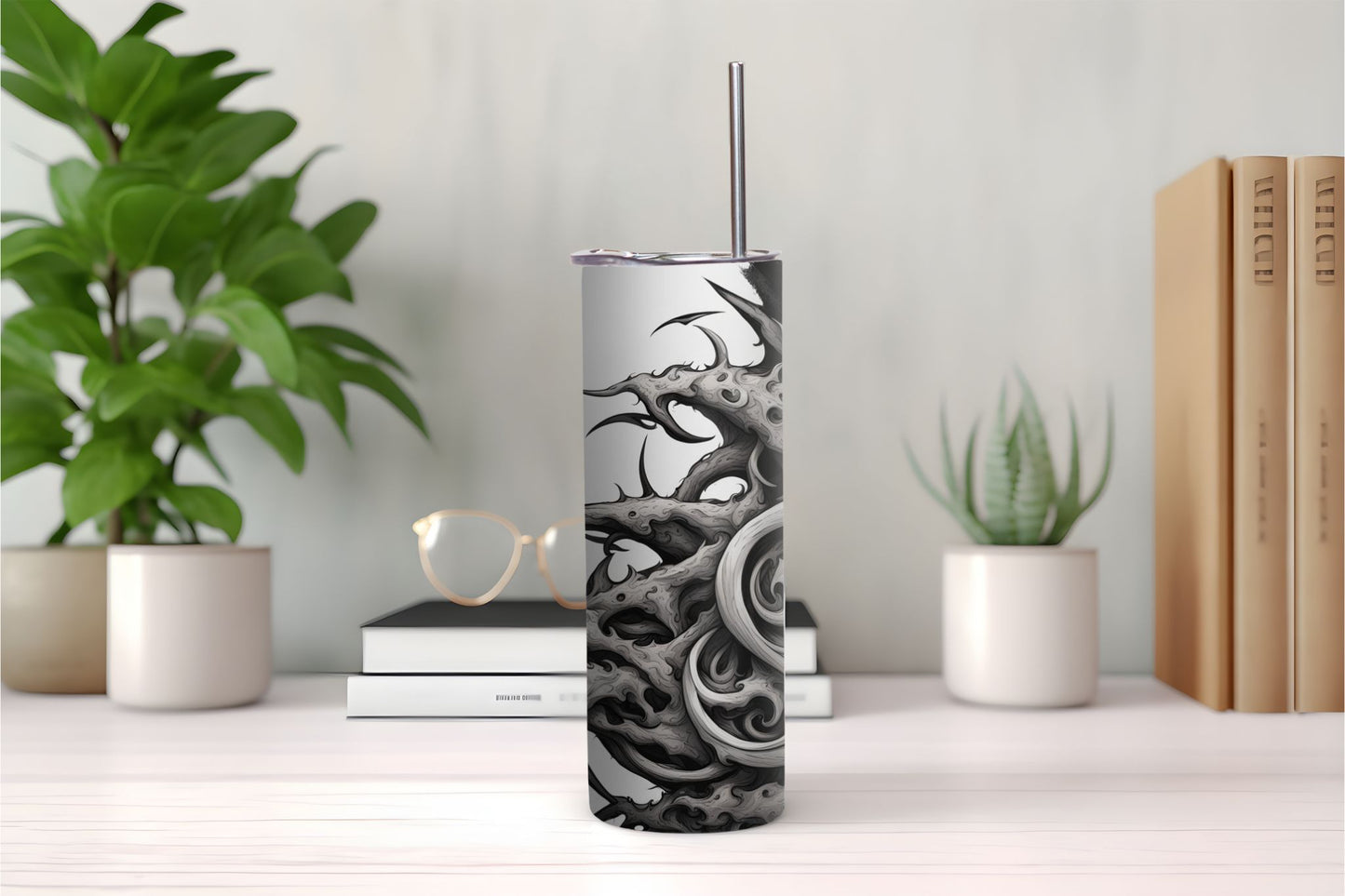 Goth Border Design 2 Tumbler