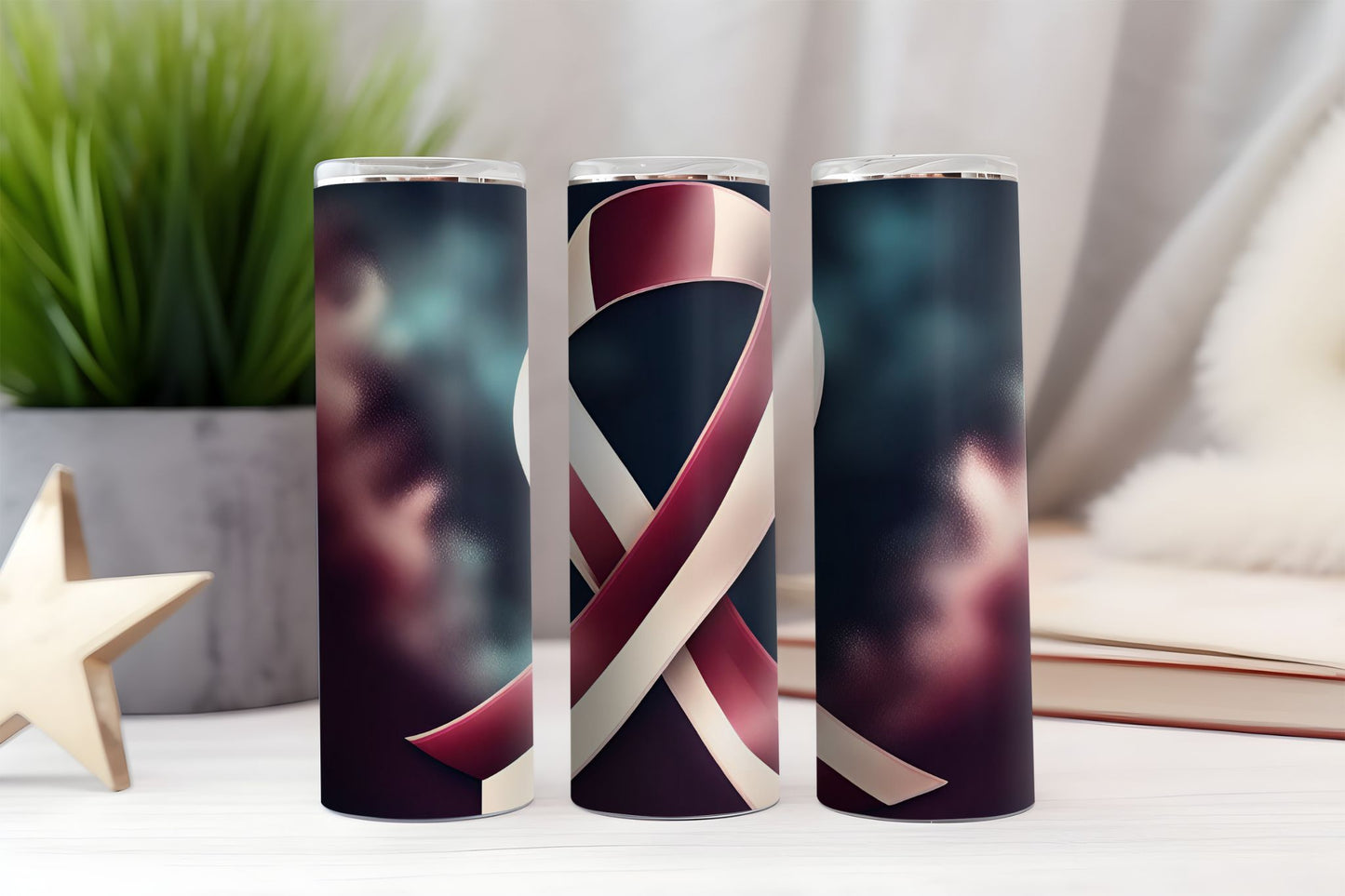 Head & Neck Cancer Awareness Tumbler